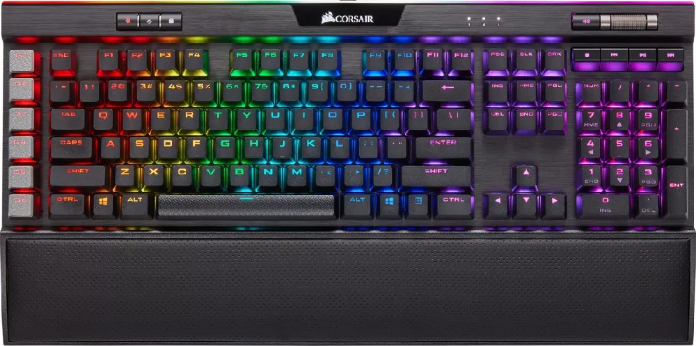 Corsair K95 RGB Platinum XT (Cherry MX Blue, нет кириллицы)