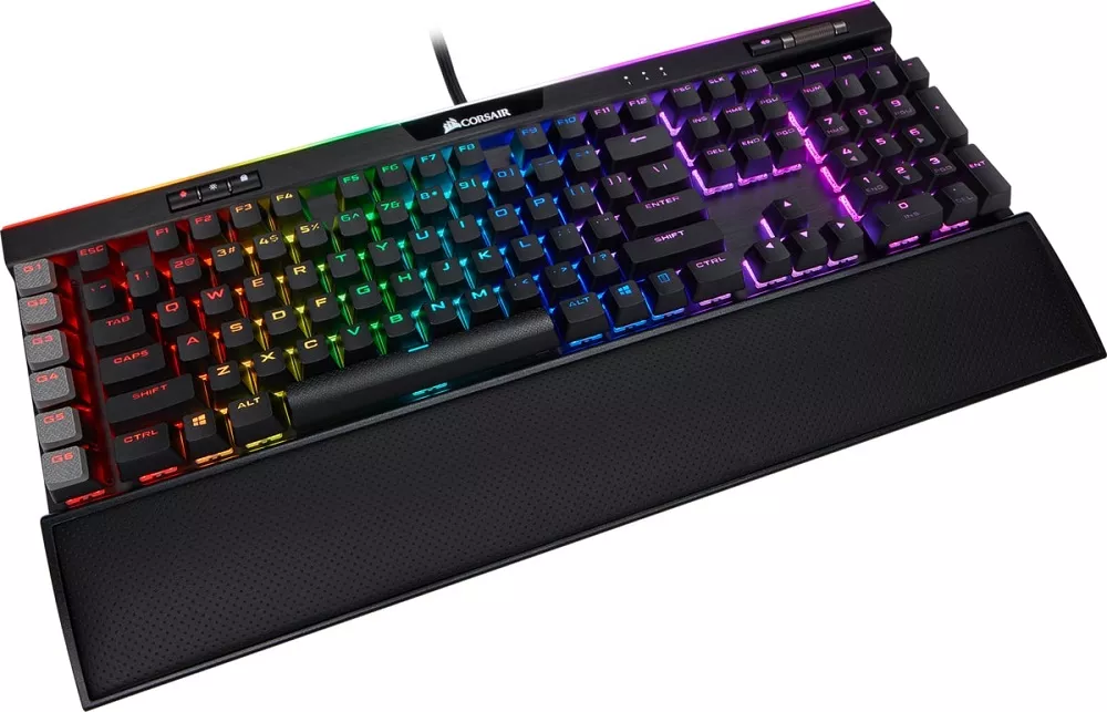 Клавиатура Corsair K95 RGB Platinum XT (Cherry MX Blue, нет кириллицы) фото 2