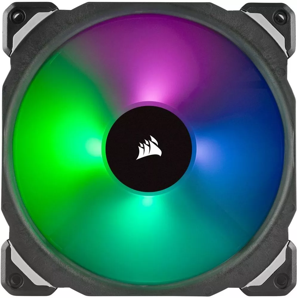 Набор вентиляторов Corsair ML140 Pro RGB 2 шт. (с контроллером) фото