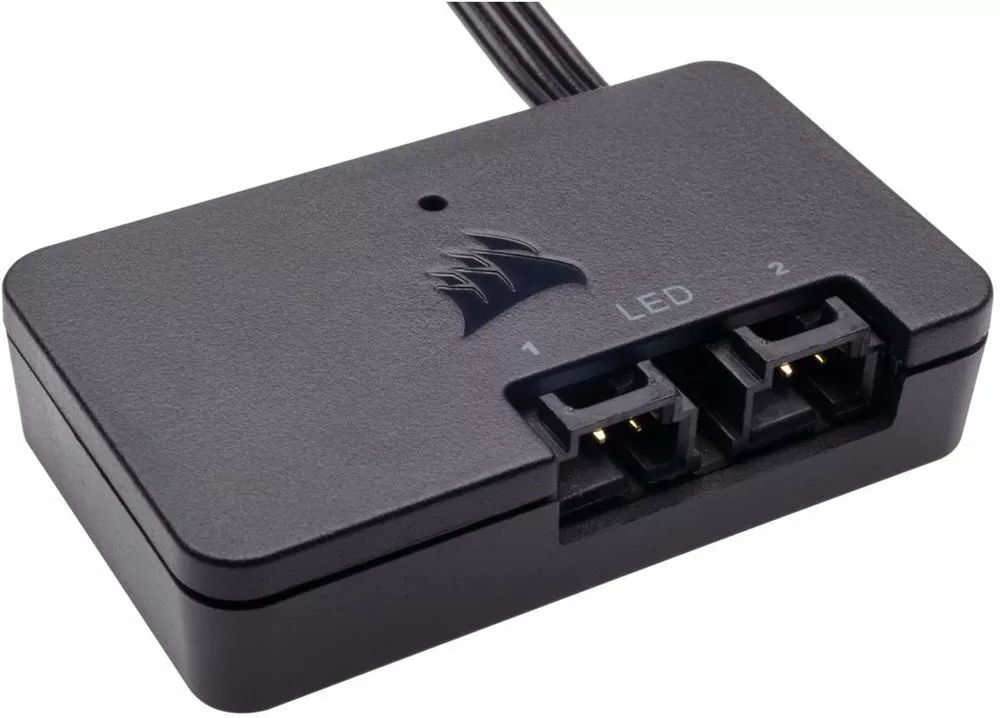 Набор вентиляторов Corsair ML140 Pro RGB 2 шт. (с контроллером) фото