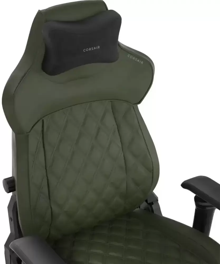 Игровое кресло Corsair TC500 Luxe Sherwood (зеленый) фото