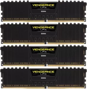 Комплект памяти Corsair Vengeance LPX CMK64GX4M4C3000C15 DDR4 PC4-24000 4x16Gb фото