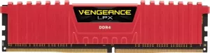 Комплект памяти Corsair Vengeance LPX Red CMK16GX4M2B3000C15R DDR4 PC4-24000 2х8Gb фото