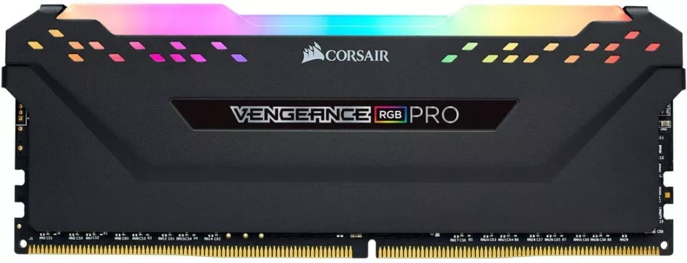Модуль памяти Corsair Vengeance RGB Pro DDR4 DIMM 3200MHz PC4-25600 CL16 - 16Gb CM4X16GC3200C16W2E фото