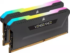 Модуль памяти Corsair Vengeance RGB Pro DDR4 DIMM 3200MHz PC4-25600 CL16 - 16Gb KIT 2x8Gb CMH16GX4M2E3200C16 фото