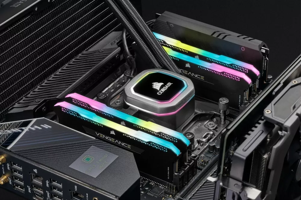 Модуль памяти Corsair Vengeance RGB PRO SL 2x8ГБ DDR4 3600 МГц CMH16GX4M2D3600C18 фото 10