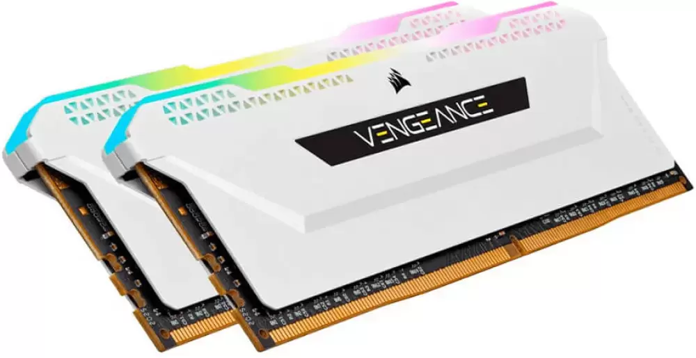 Оперативная память Corsair Vengeance RGB PRO SL 2x8ГБ DDR4 3600 МГц CMH16GX4M2D3600C18W фото 2