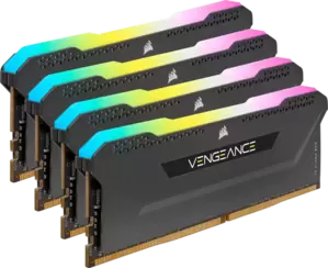 Оперативная память Corsair Vengeance RGB PRO SL 4x8GB DDR4 PC4-25600 CMH32GX4M4E3200C16 фото