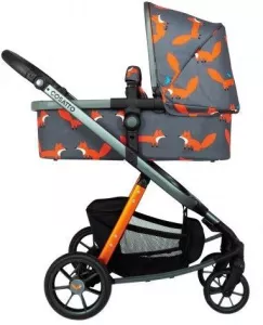 Универсальная коляска Cosatto Giggle Quad 2 в 1 (charcoal mister fox) фото