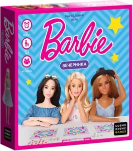 Настольная игра Cosmodrome Games Barbie. Вечеринка 52173 фото