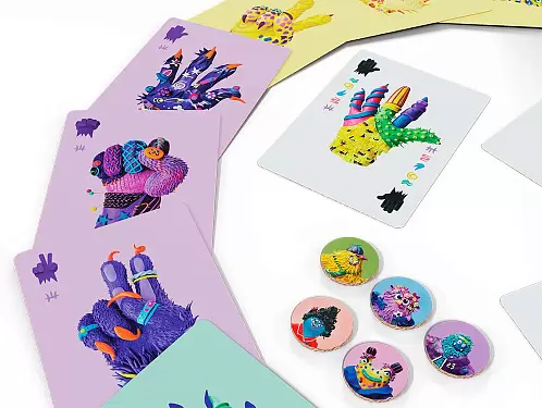 Настольная игра Cosmodrome Games Лапы, ножницы, бумага фото