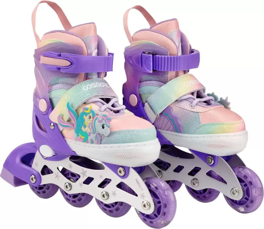 COSMORIDE Cleo (р-р 31-34, белый/фиолетовый)