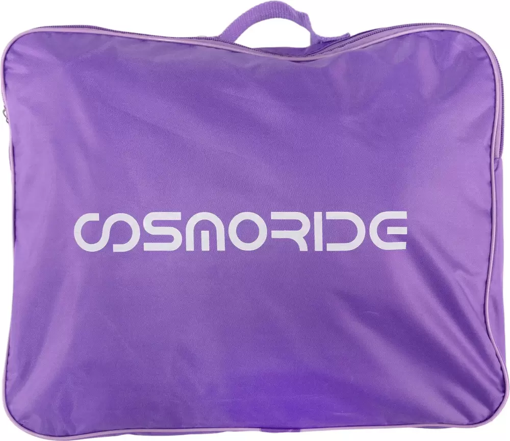 Роликовые коньки CosmoRide Cleo (р-р 31-34, белый/фиолетовый) фото