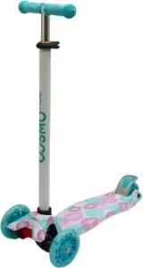 Трехколесный самокат CosmoRide Funny S910W (цветы) фото