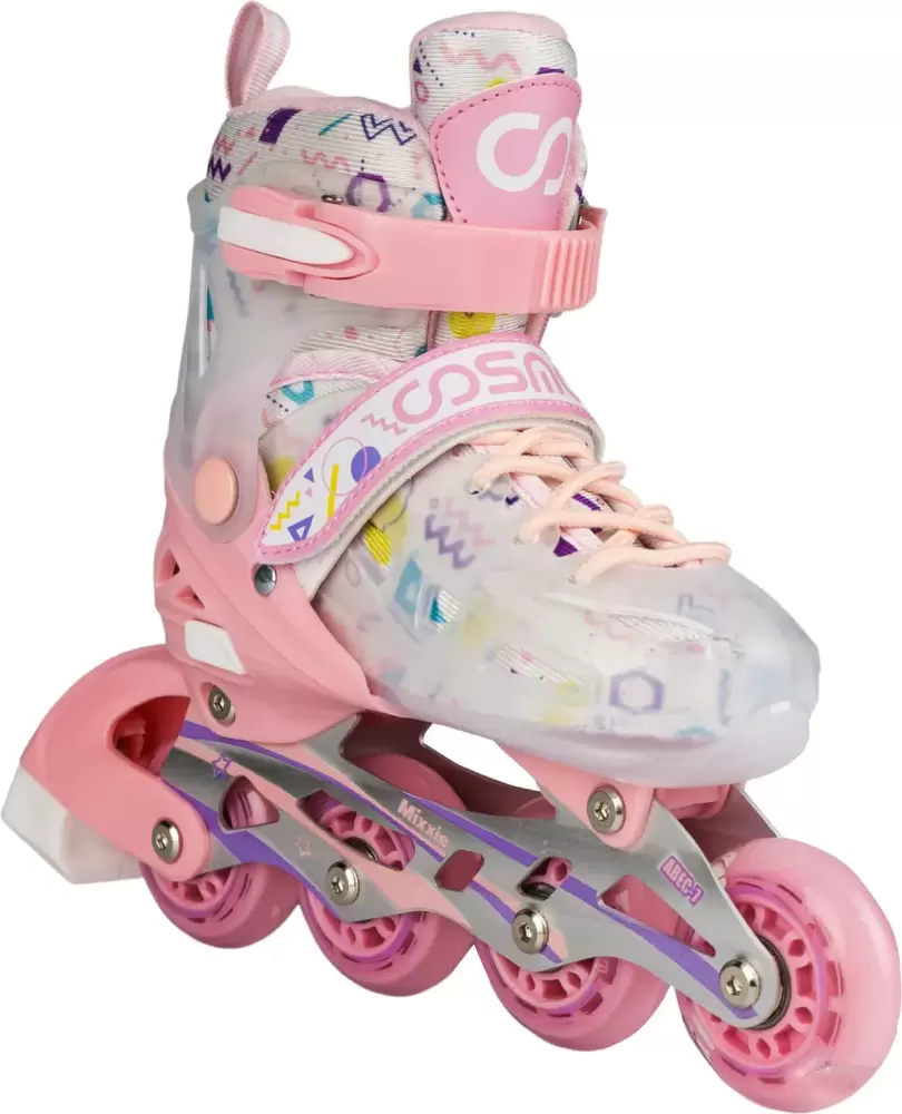 Роликовые коньки CosmoRide Mixxie (р-р 31-34, розовый) фото