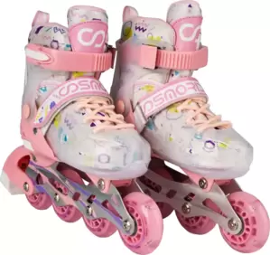 Роликовые коньки CosmoRide Mixxie (р-р 31-34, розовый) фото