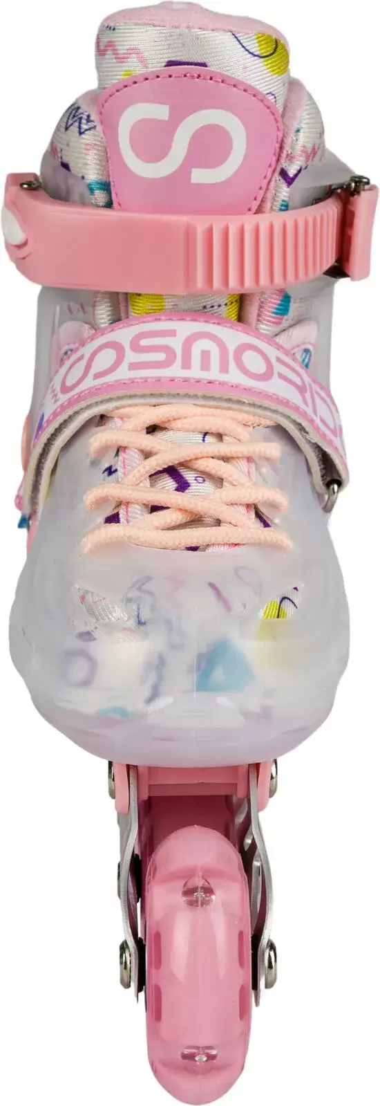 Роликовые коньки CosmoRide Mixxie (р-р 35-38, розовый) фото