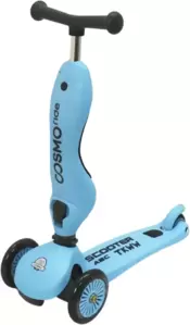 Трехколесный самокат Cosmoride Moly C-13H (голубой) фото