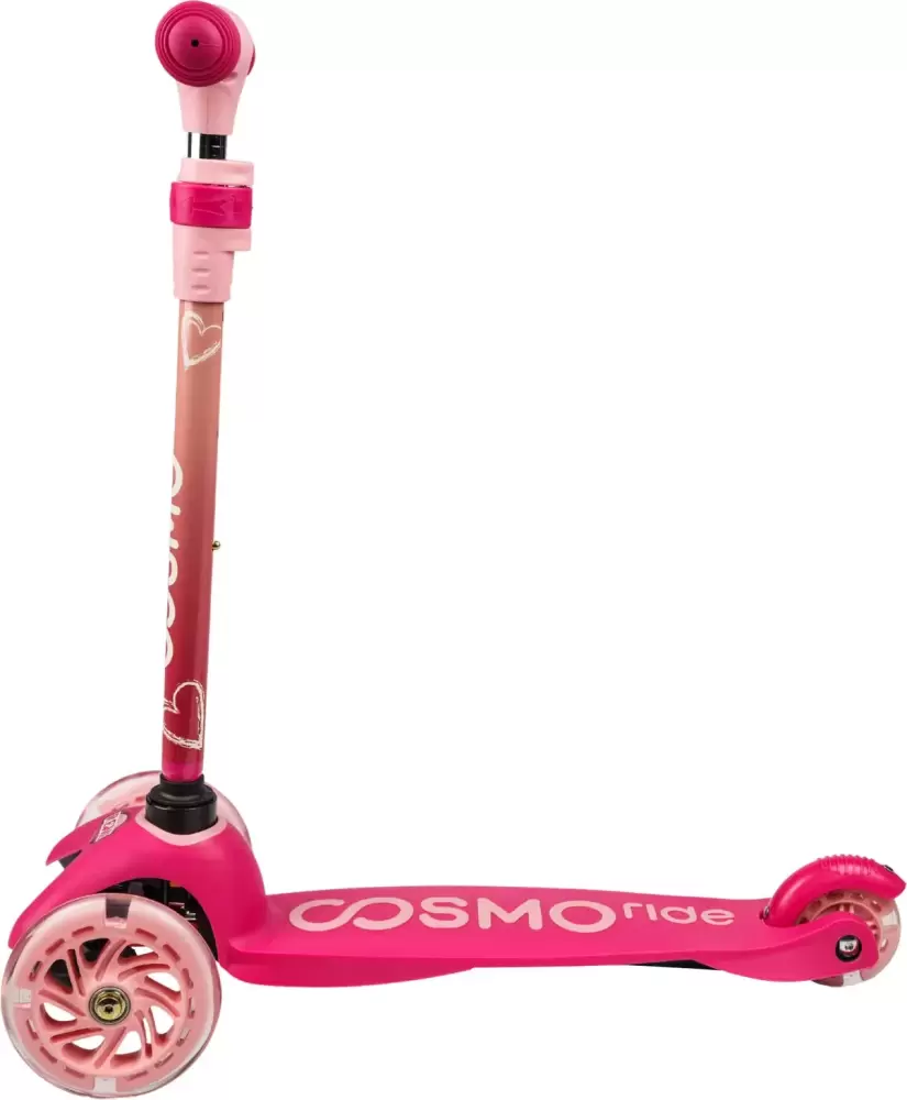 Трехколесный самокат Cosmoride Remi CR25PK (фуксия) фото