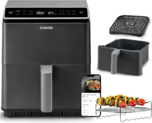 Аэрофритюрница Cosori Dual Blaze Air Fryer CAF-P681S-KEUR фото