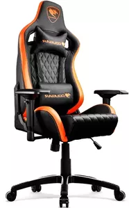 Кресло Cougar Armor S (чёрный/оранжевый) фото