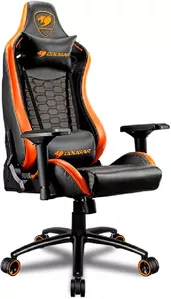 Кресло Cougar Outrider S (черный/оранжевый) фото