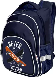Школьный рюкзак Creativiki Скейт РКРЖК-С (синий) фото