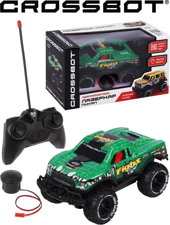 Автомодель Crossbot Машина Лазеркар Пикап 870947 фото