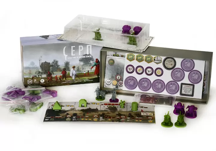 Дополнение к настольной игре Crowd Games Серп. Захватчики из далеких земель 1805-745 фото