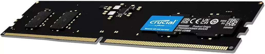 Оперативная память Crucial 16ГБ DDR5 5600 МГц CT16G56C46U5T фото 2