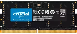Оперативная память Crucial 16ГБ DDR5 SODIMM 4800 МГц CT16G48C40S5 фото
