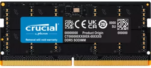 Crucial 32ГБ DDR5 SODIMM 5600 МГц CT32G56C46S5