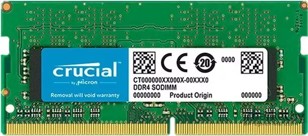 Оперативная память Crucial 8GB DDR4 SODIMM PC4-25600 CT8G4SFS832A фото