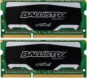 Комплект памяти Crucial Ballistix Sport BLS2C4G3N169ES4CEU DDR3 PC3-12800 2x4Gb фото