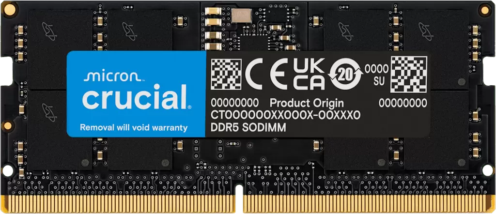 Crucial 8ГБ DDR5 5600 МГц CT8G56C46S5