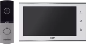 Комплект видеодомофона CTV DP2702MD (белый) фото