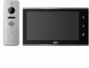 Комплект видеодомофона CTV DP4705AHD (черный) фото