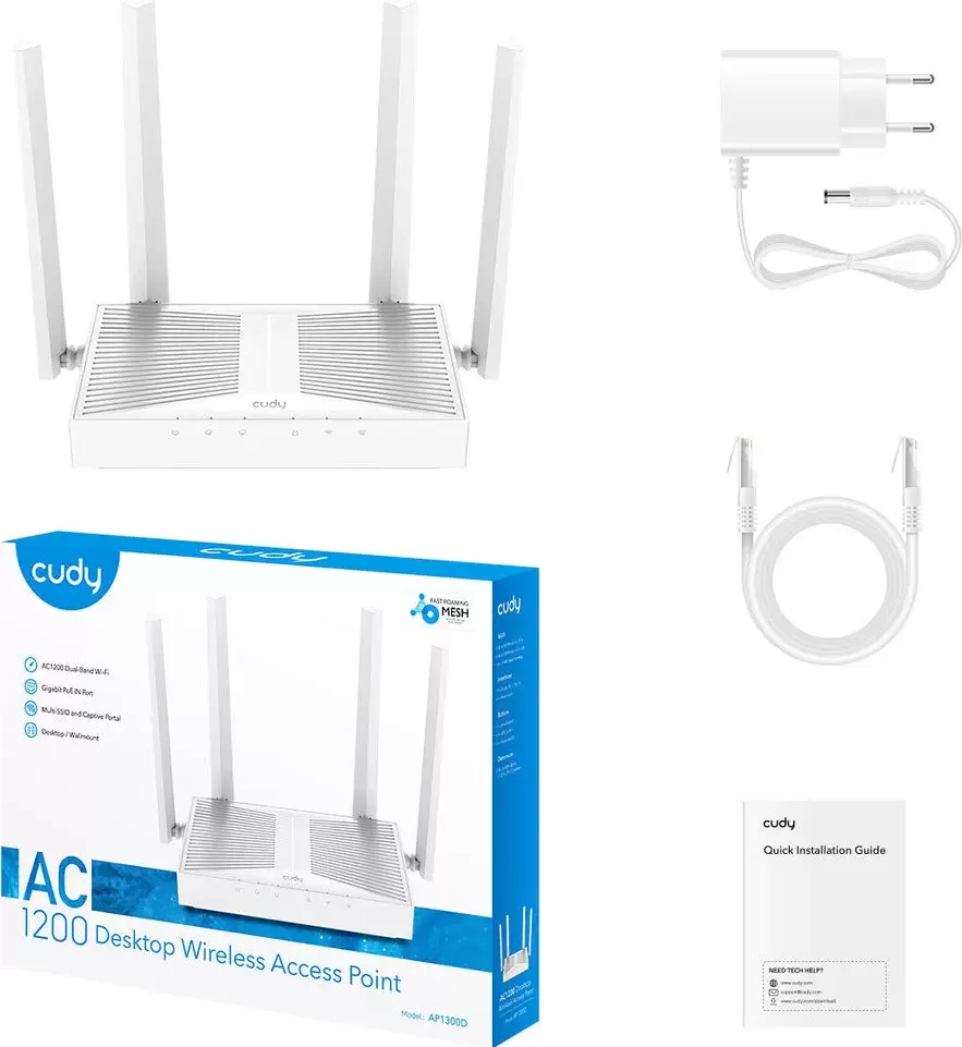 Точка доступа Cudy AP1300D 1.0 фото