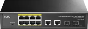Неуправляемый коммутатор Cudy GS1010PS2 1.0 фото