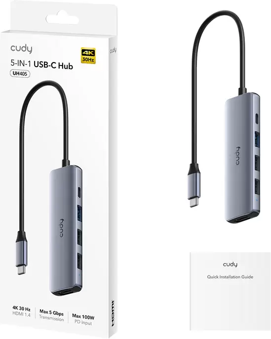 Док-станция Cudy UH405 фото 2