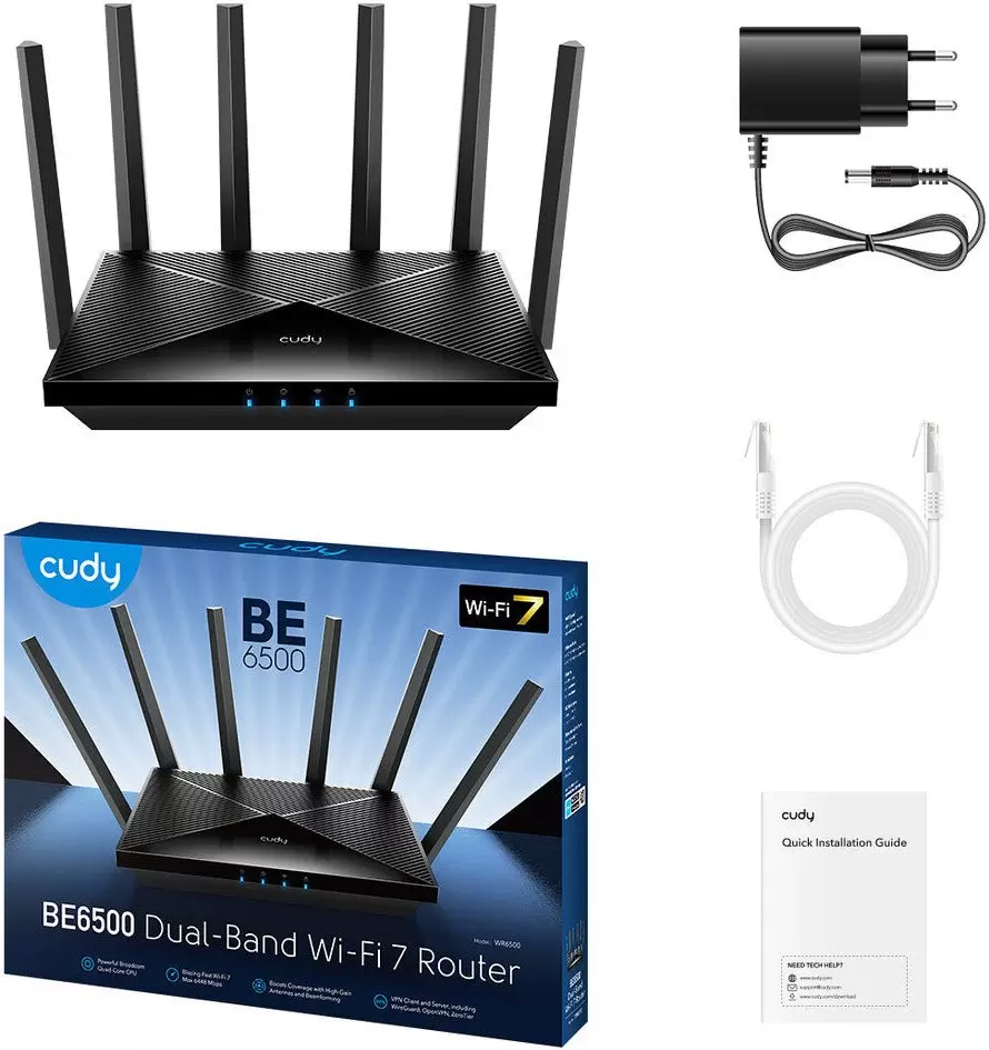 Wi-Fi роутер Cudy WR6500 1.0 фото