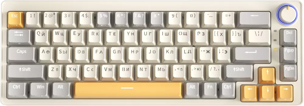 Cyberlynx ZA68 Beige Gray Yellow (TNT Yellow)