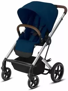 Прогулочная коляска Cybex Balios S Lux SLV с дождевиком (navy blue) icon