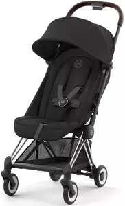 Детская прогулочная коляска Cybex Coya (sepia black/chrome brown) фото