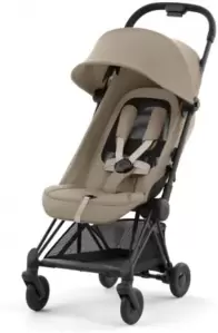 Детская прогулочная коляска Cybex Coya Matt (Black/SF Beige) фото