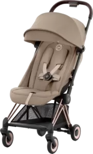 Детская прогулочная коляска Cybex Coya Rosegold (cozy beige) фото