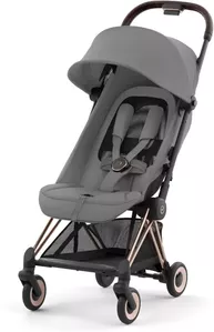 Детская прогулочная коляска Cybex Coya Rosegold (mirage grey) фото