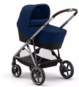 Универсальная коляска Cybex Gazelle S 2 в 1 (taupe frame/navy blue) фото