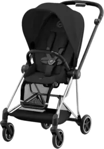 Детская прогулочная коляска Cybex Mios III Chrome (Black/Sepia Black) фото