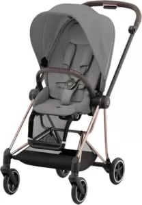 Детская прогулочная коляска Cybex Mios III Rosegold (Mirage Grey) фото